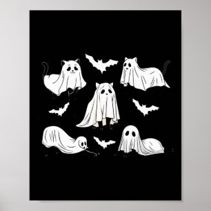 Póster Gato de Halloween Gato Negro Gato de Halloween Fur