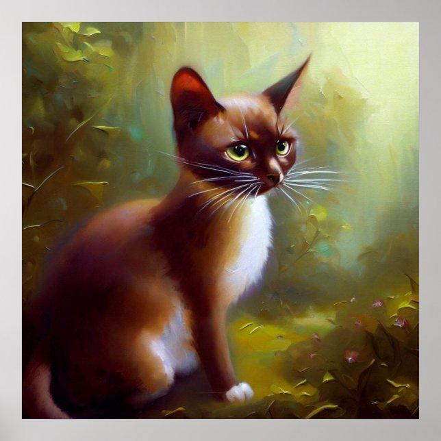 Póster Gato de Java (Frente)