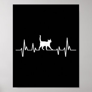 Póster Gato de latido