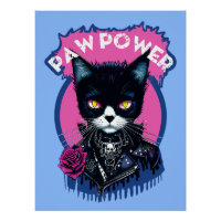 Gato de Punk de energía de la palanca