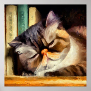 Póster Gato de Shorthair exótico