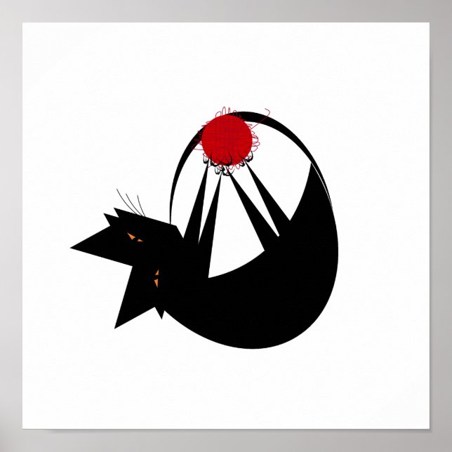 Póster Gato de Yarn (Frente)