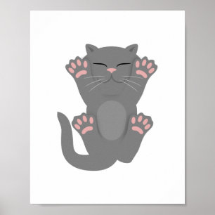 Póster Gato durmiendo