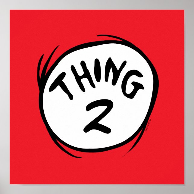 Póster Gato en el Gorra |Cosa Personalizado dos (Frente)