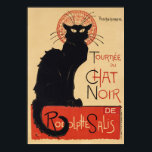 Póster Gato francés<br><div class="desc">Tournée du Chat Noir (1896) de Théophile Alexandre Steinlen.</div>