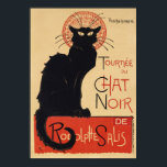 Póster Gato francés<br><div class="desc">Tournée du Chat Noir (1896) de Théophile Alexandre Steinlen.</div>