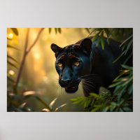 Gato grande del leopardo de la selva salvaje de la