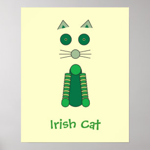 Póster Gato irlandés