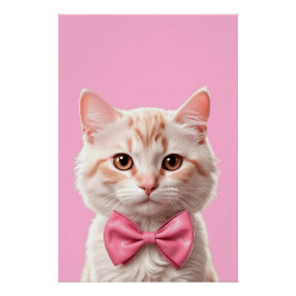 Póster Gato Kitty - macho