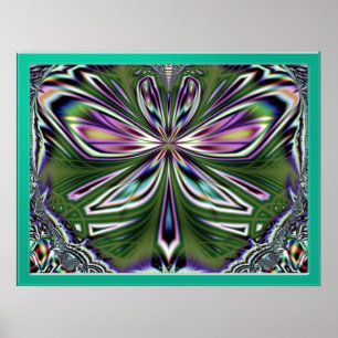 Póster Gato mesmeriano de la polilla