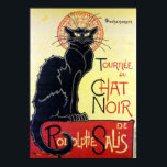 Póster Gato negro, Alexandre Steinlen<br><div class="desc">Théophile Alexandre Steinlen, a quien frecuentemente se le conoce como simplemente Steinlen (10 de noviembre de 1859 - 13 de diciembre de 1923), era un pintor y grabador francés de origen suizo Art Nouveau. Además de pinturas y dibujos, también hizo escultura de forma limitada, sobre todo figuras de gatos que...</div>