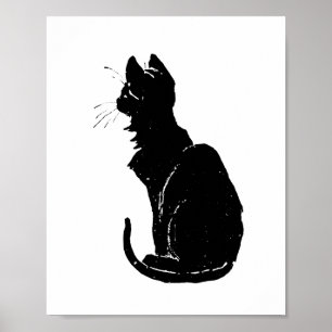 Póster Gato negro, Alexandre Steinlen