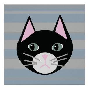 Póster Gato negro, bandas