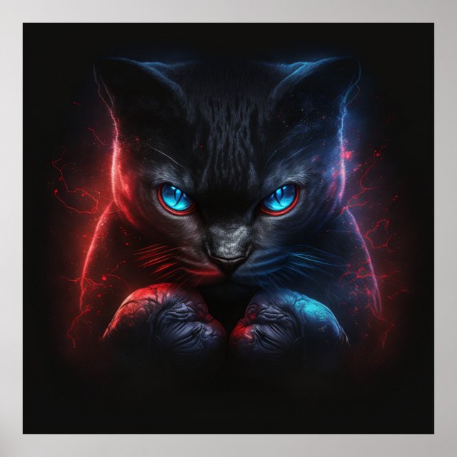 Póster Gato negro poster (Frente)