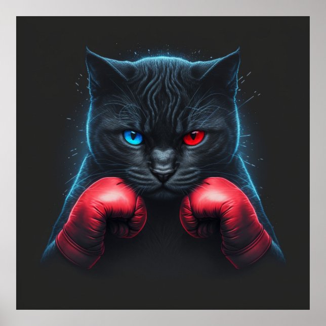 Póster Gato negro poster (Frente)