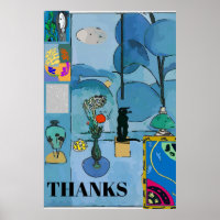 Gato negro y flores en habitación azul, añadir tex