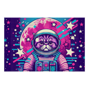 PÓSTER GATO-PERDIDO PERSA EN EL ESPACIO 2