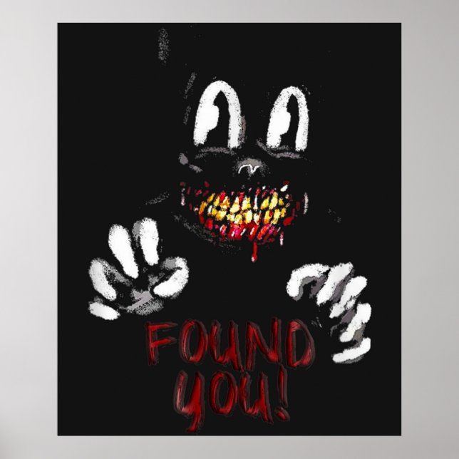 Póster Gato personalizado Espeluznante Truco de terror o  (Frente)