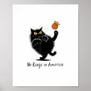 Póster Gato Sin Reyes En América Nosotros El Pueblo Polít