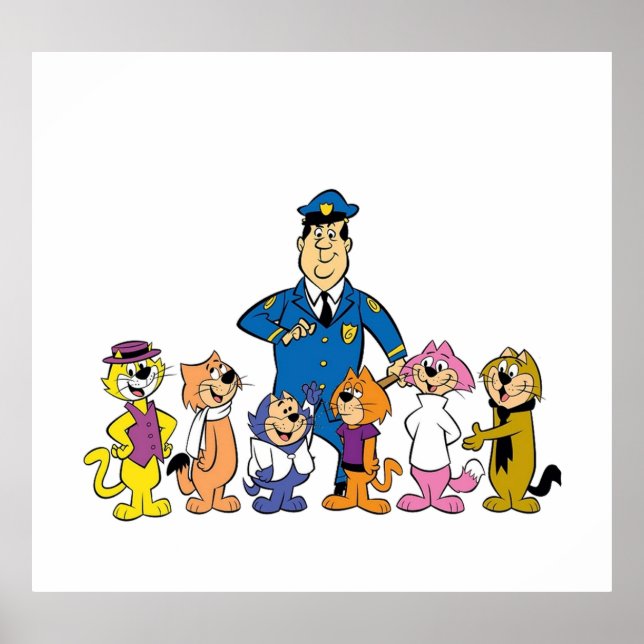 Póster Gato superior (Frente)