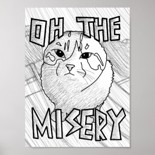 Póster Gato Wawa