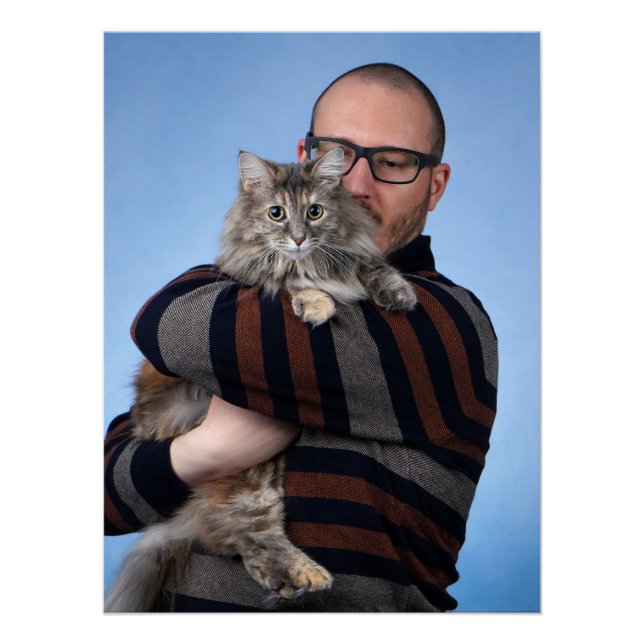 Póster Gato y mejor amigo (Anverso)