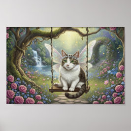 Póster GatoFantasiaHada