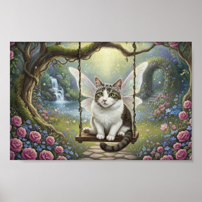Póster GatoFantasiaHada (Frente)
