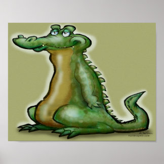 Póster Gator Dude