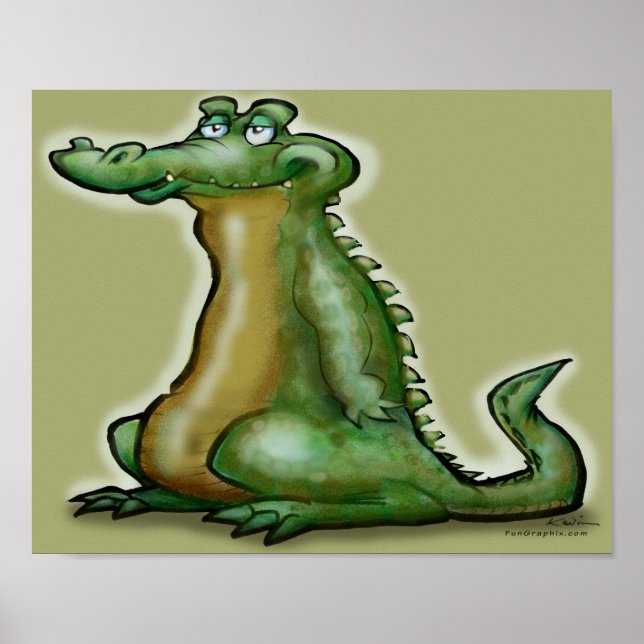 Póster Gator Dude (Frente)
