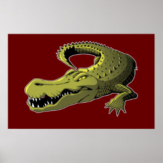 Póster Gator poster