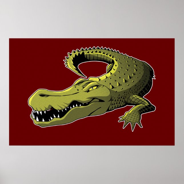Póster Gator poster (Frente)