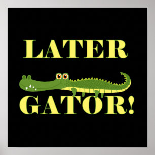 Póster Gator posterior
