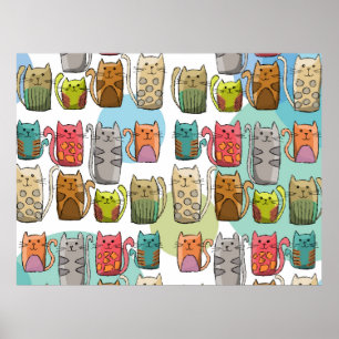 Póster ¡Gatos!