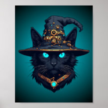 Gatos Bruja Gafas De Sol Neon Mecha Cyberpunk Hall