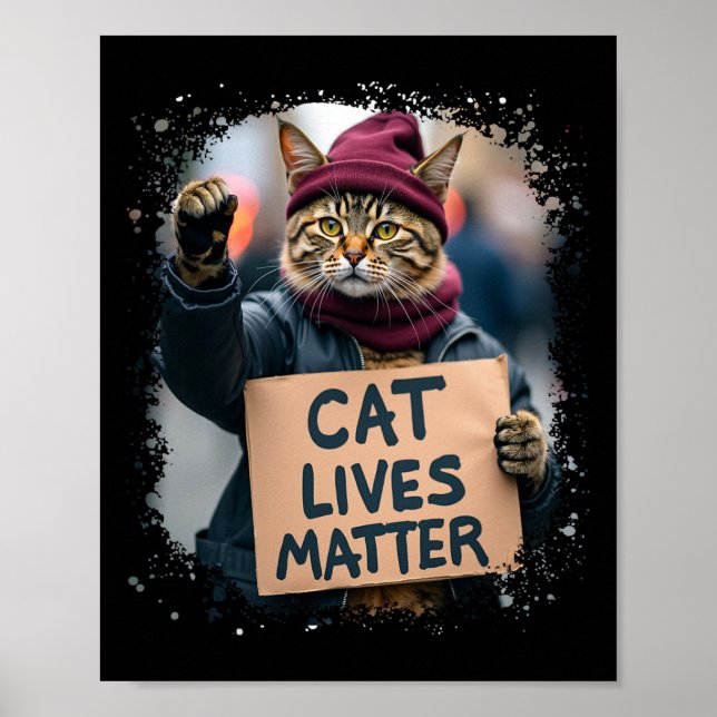Póster Gatos de Donald Trump 2024 (Frente)