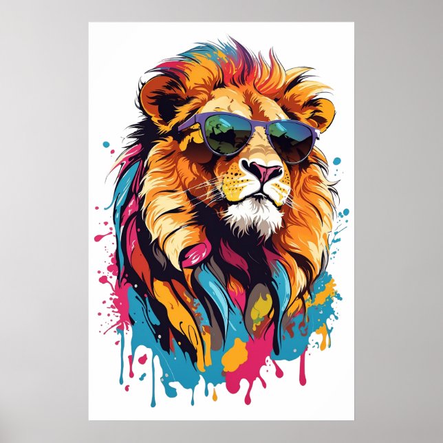Póster Gatos de Guay: El Poster de los Leones (Frente)