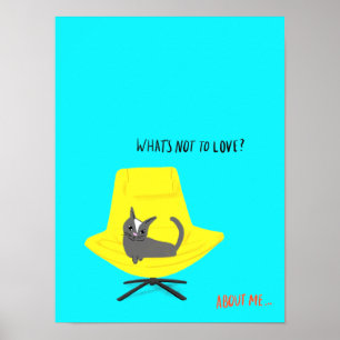 Póster Gatos de sangre - ¿Qué no amar?