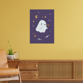 Póster Gatos personalizados divertidos con escobas, calab