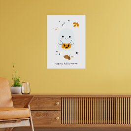 Póster Gatos personalizados divertidos con escobas, calab