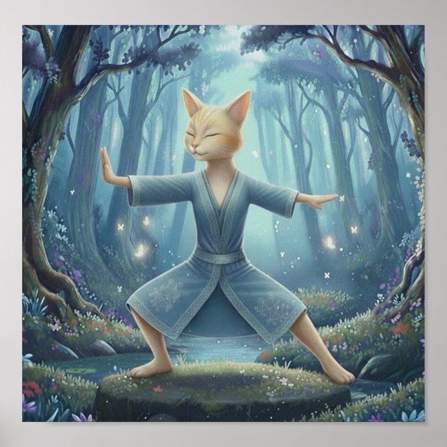 Póster GatoTaiChi (Frente)