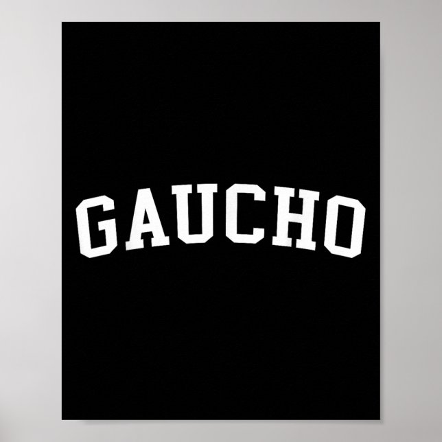 Póster Gaucho  (Frente)