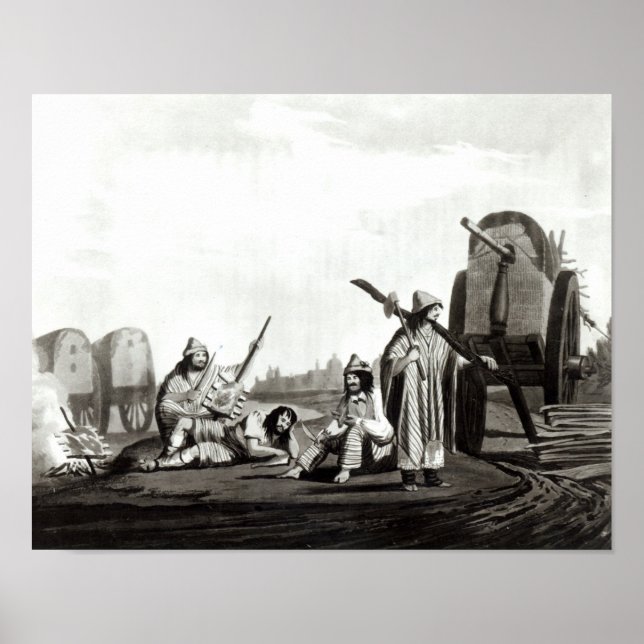 Póster Gauchos de Tucuman, 1820 (Frente)