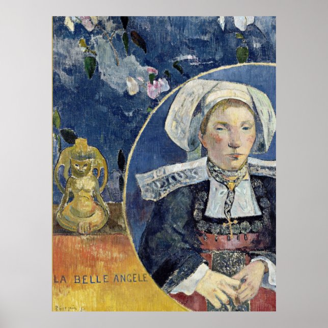 Póster Gauguin - El Ángel Hermoso (Frente)