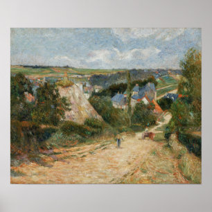 Póster Gauguin - Entrada Al Pueblo De Osny 1882