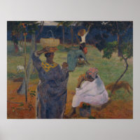 Gauguin - Entre Los Mangos De Martinica 1887