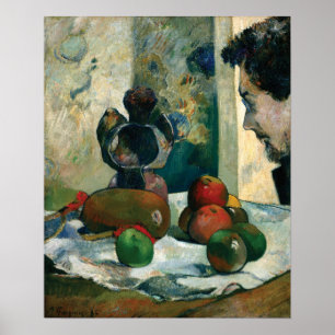 Póster Gauguin - La Vida Aún Con Perfil De Laval 1886