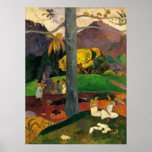 Póster Gauguin - Mata Mua (En Tiempos Antiguos) 1892