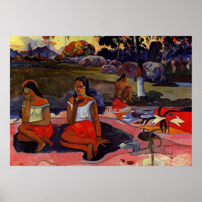Póster Gauguin - Nave Nave Moe (Frente)
