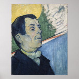 Póster Gauguin - Retrato De Un Hombre 1888